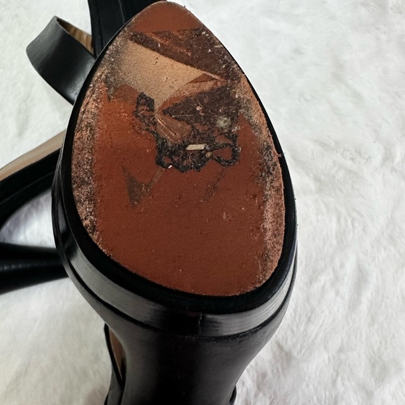 Rachel Zoe Elegant Black High Heel Sandals - Picture 5 of 5